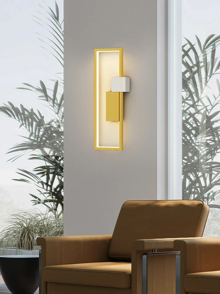 Afralia™ Nordic LED Wall Lamp for Living Room Bedroom Home Decor