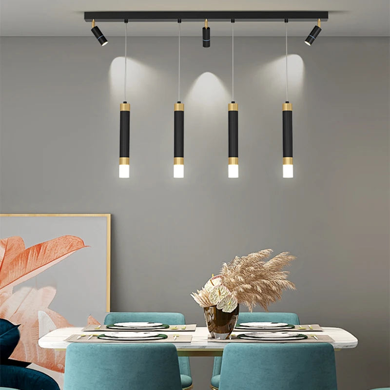 Afralia™ Modern LED Pendant Lights - Simple Spotlight Design