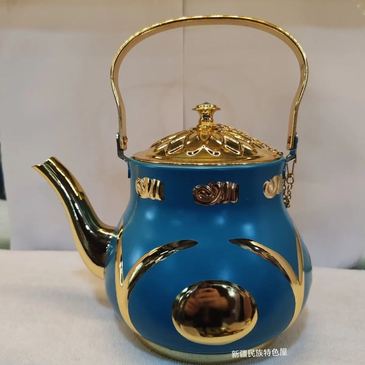 Afralia™ Stainless Steel Chinese Teapot with Built-in Strainer: Ideal for Luxury Dining & Brewing