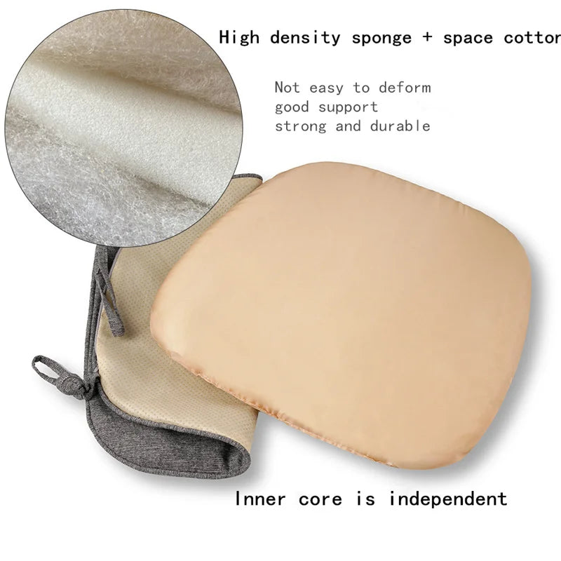 Afralia™ Flax Chair Cushion: Non-slip, Comfortable, Washable Seat Pad for Dining, Outdoor, and Car