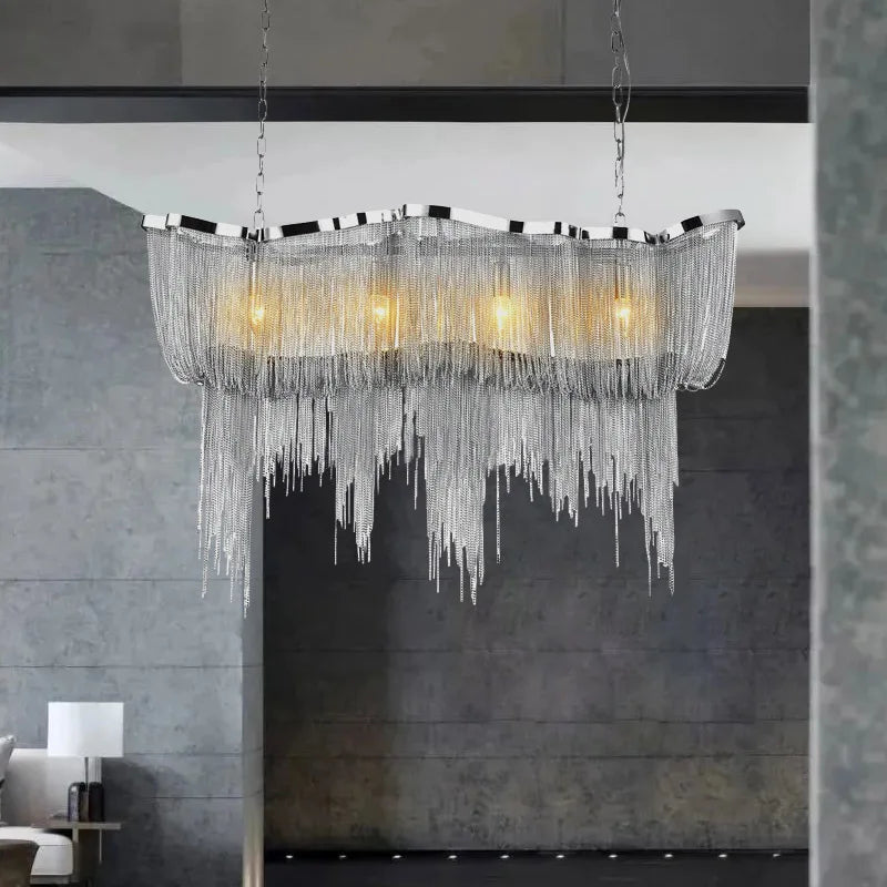 Afralia™ Luxury Nordic Style Chandelier for Dining Room, Living Room, and Bedroom