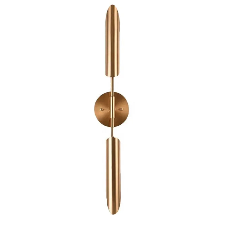 Afralia™ Golden Luxury Wall Light for Elegant American Style Interior