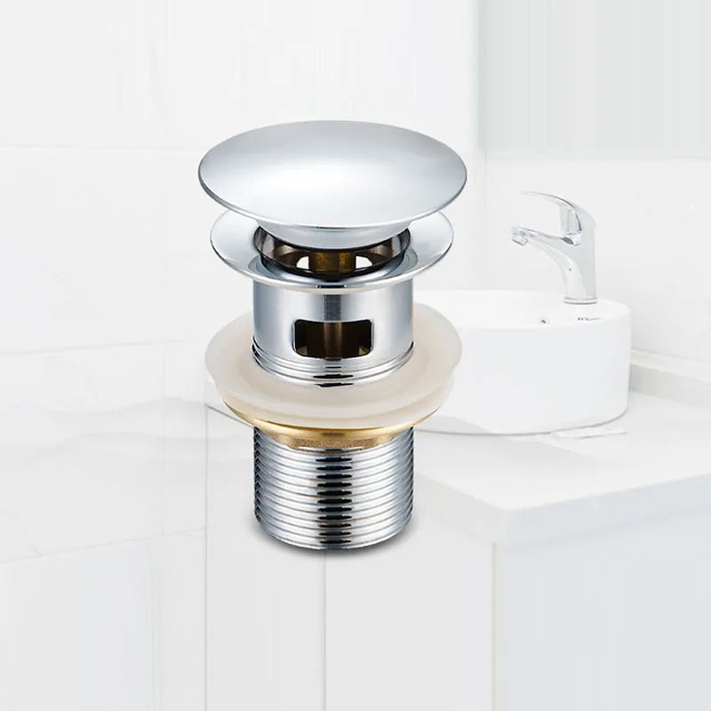 Afralia™ Pop Up Waste Vanity Sink Drain for Stylish Bathroom Upgrade.