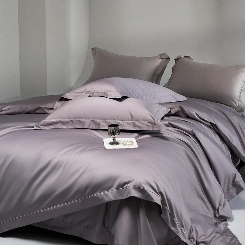 Afralia™ Silky Soft 1400TC Egyptian Cotton Bedding Set - Queen King Sizes