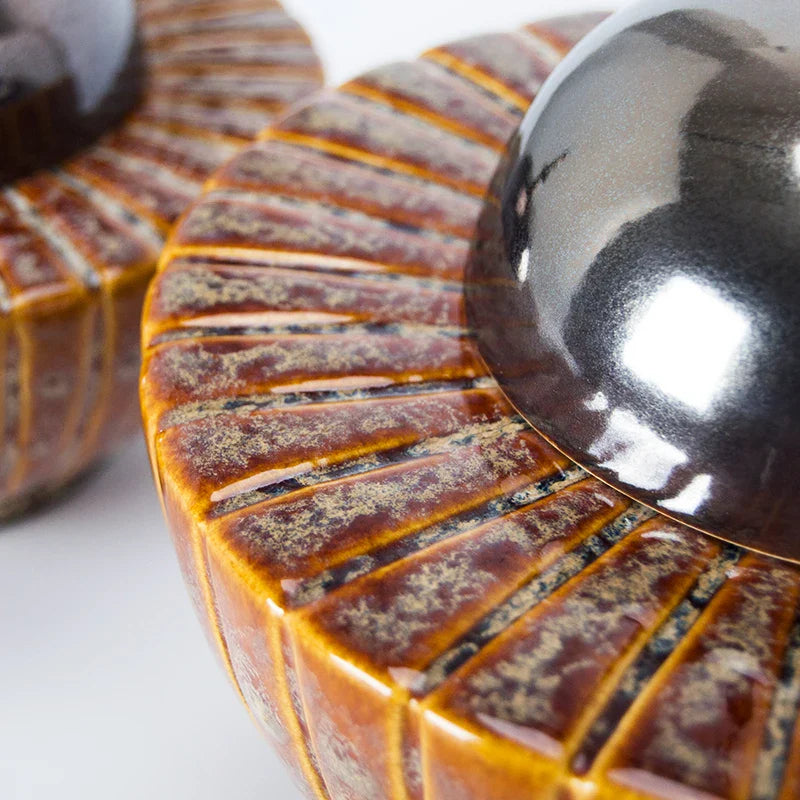 Afralia™ Ceramic General's Jar Porcelain Vase Home Decor Accessory