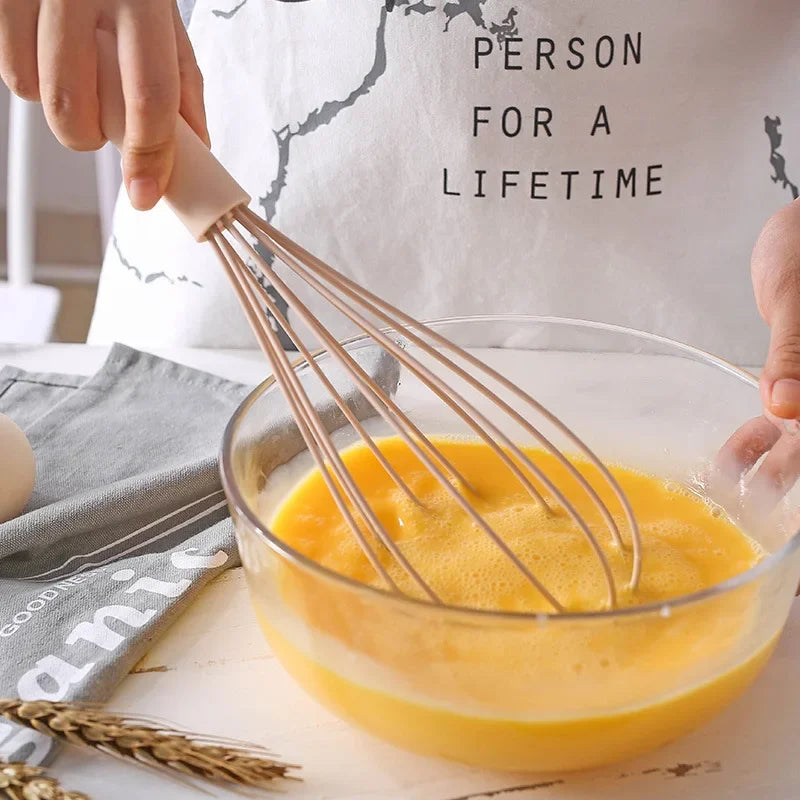 Afralia™ Silicone Balloon Whisk Mixer for Effortless Mixing and Whisking