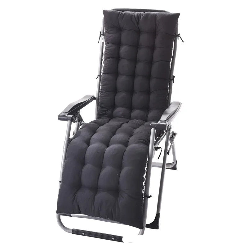 Afralia™ Patio Chaise Cushion: Thick Padded Recliner Seat for Outdoor Rocking Chair