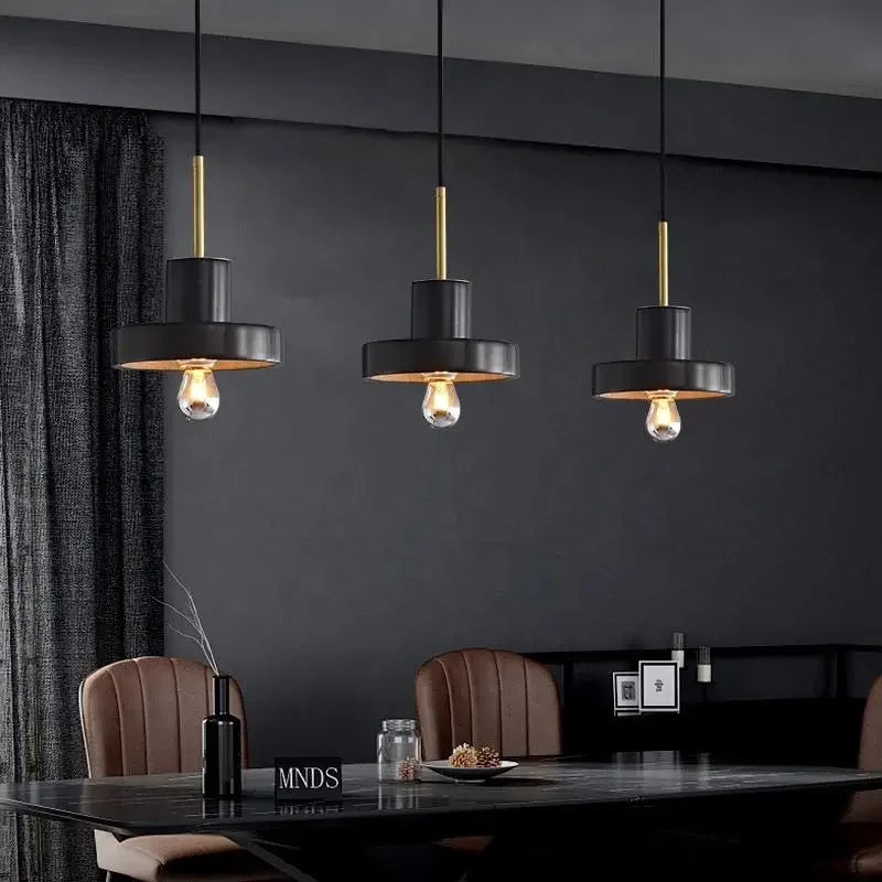 Afralia™ Marble Pendant Light: Modern Bar Fixture Hanging Chandelier