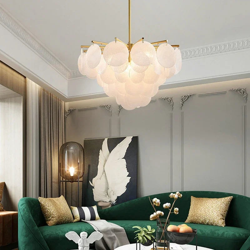 Afralia™ Glass LED Tree Branch Chandelier: Luxury Pendant Lamp for Home Decor