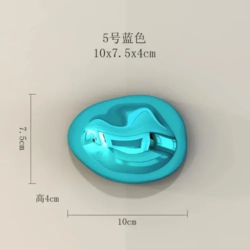 Afralia™ 3D Stone Wall Ornaments: Room Aesthetics & Decoration - Plating Craft Stone Pendants