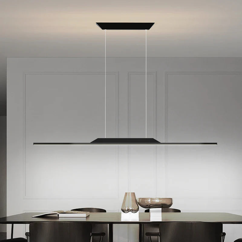Afralia™ LED Pendant Lamp - Minimalist Hanging Light for Dining Room & Home Decor
