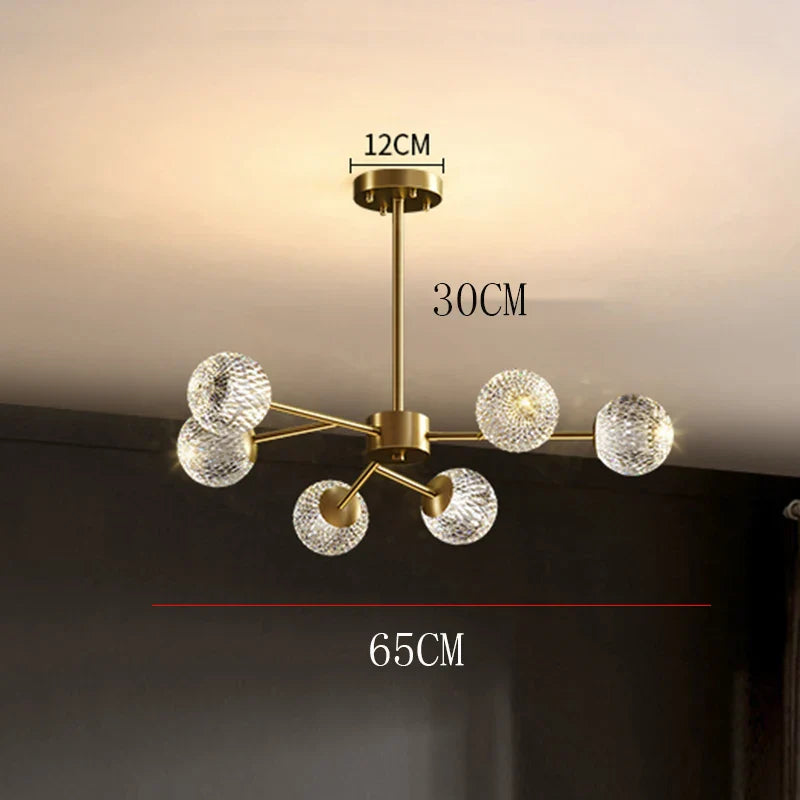 Nordic Home Decor Pendant Lamp Afralia™ Ceiling Chandelier for Living Room