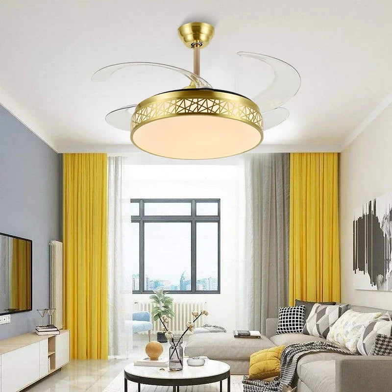 Afralia™ Ceiling Fan with LED Lights and Remote Control, Wholesale Factory Fan Covers