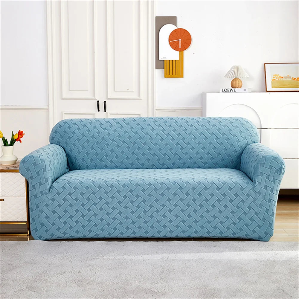 Afralia™ Thick Velvet Sofa Cover: 1/2/3/4 Seats Stretch Slipcover Protector