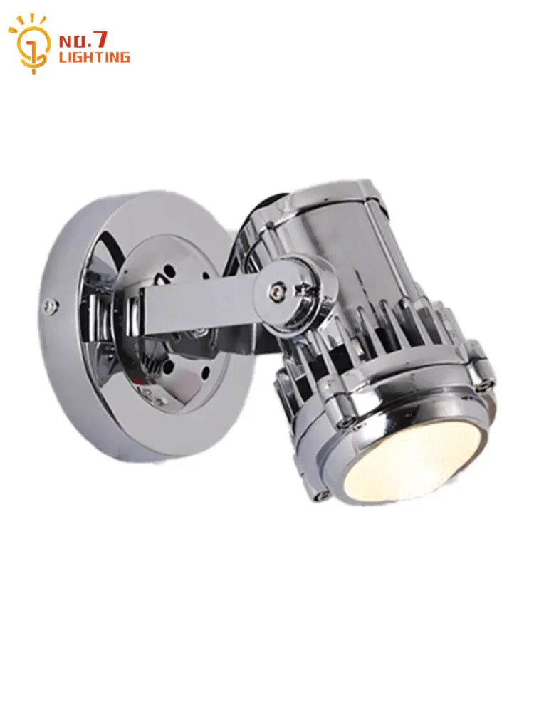 "Afralia™ Industrial Wall Lamp: Vintage Retro Iron Art LED Interior Lighting for Home Decor"