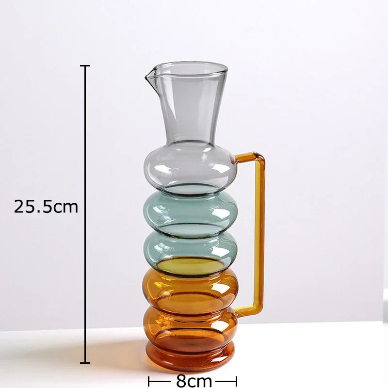 Afralia™ Bubble Glass Vase Hydroponics Plant Pot Table Decoration Floral Room Aesthetic Decor