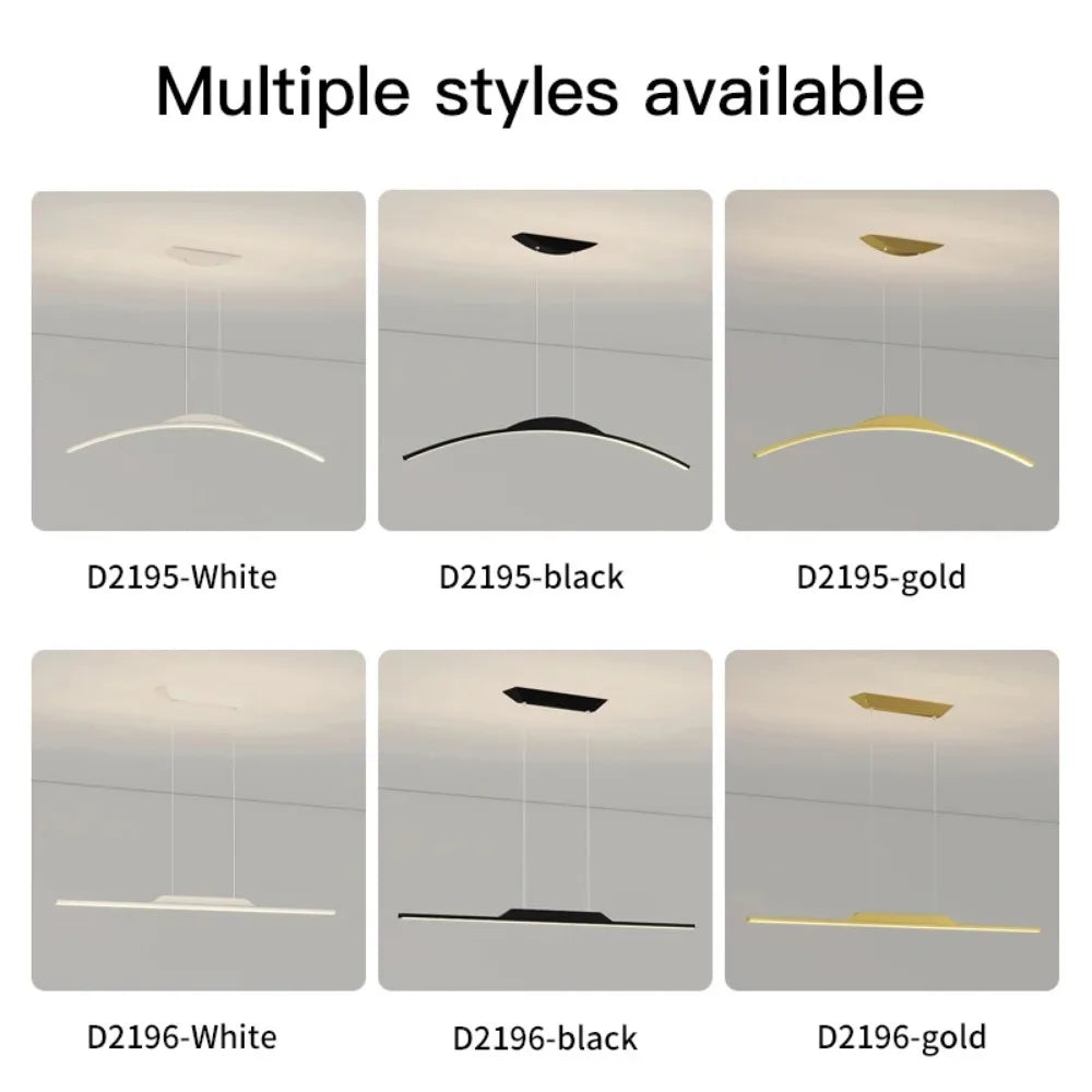 Afralia™ Modern LED Chandelier Pendant Light for Home Decor