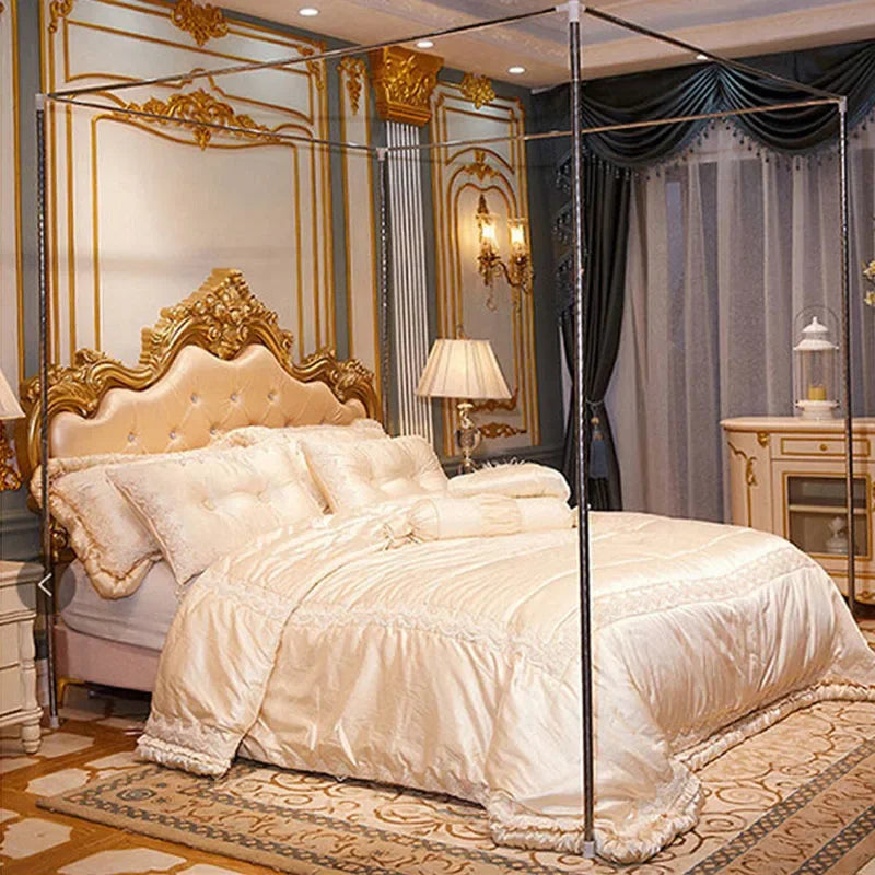 Afralia™ Romantic Square Mosquito Net for Single Double Queen Bed - Anti Insect Canopy