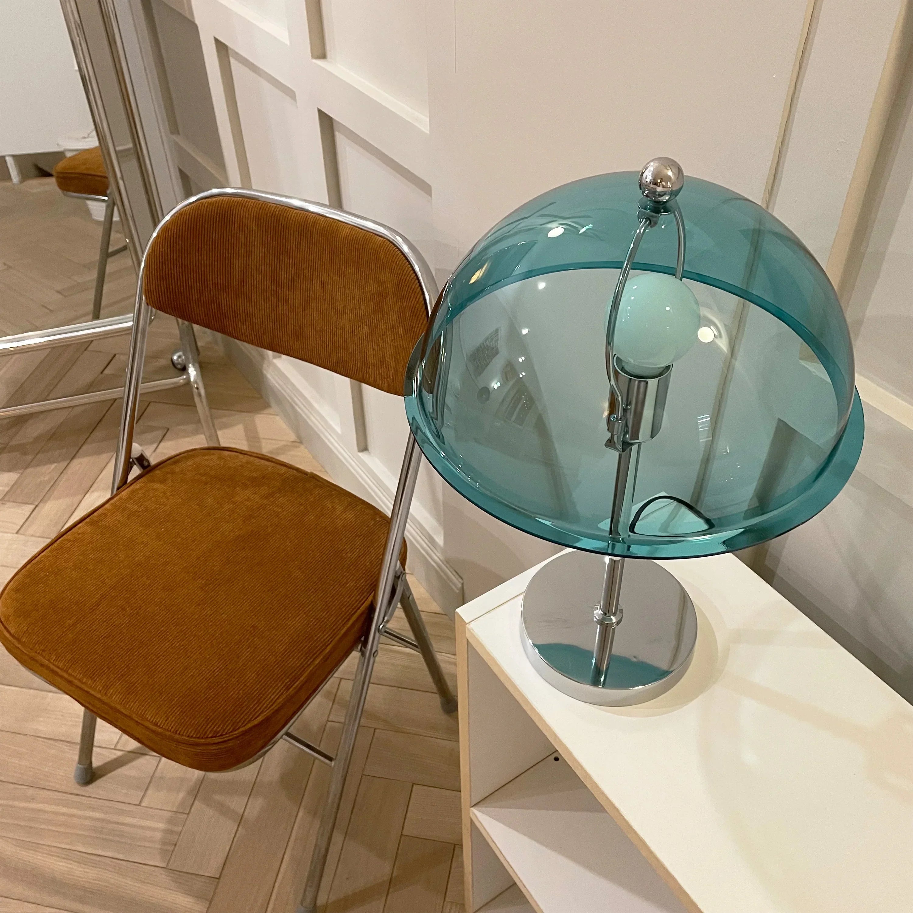 Afralia™ Nordic Mushroom Table Lamps Vintage Color Light Minimalist Bedroom Decor