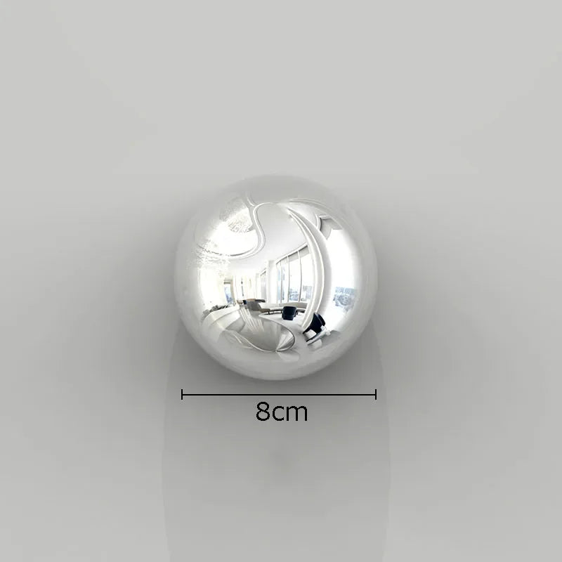 Afralia™ Gold Ball Wall Decoration Ornaments Room Aesthetics Living Background Display