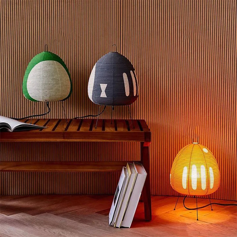 Afralia™ Noguchi Style LED Table Lamp for Modern Minimalist Home Decor