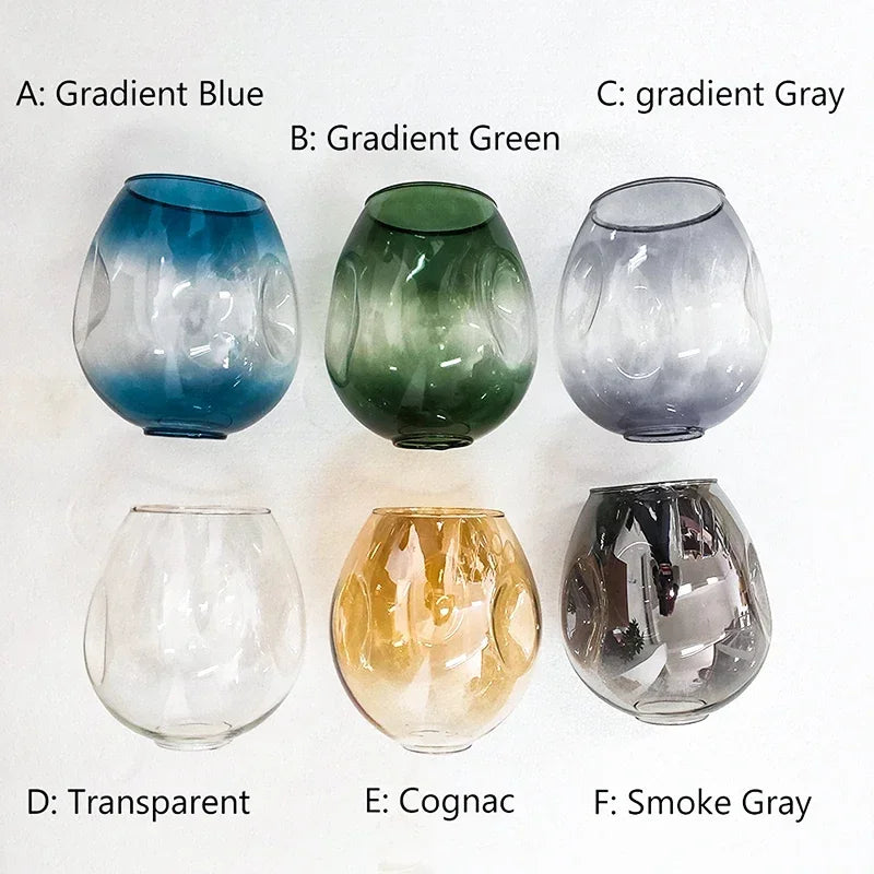 Afralia™ Glass LED Chandelier Pendant Light for Home Ceiling Dining Room Suspension