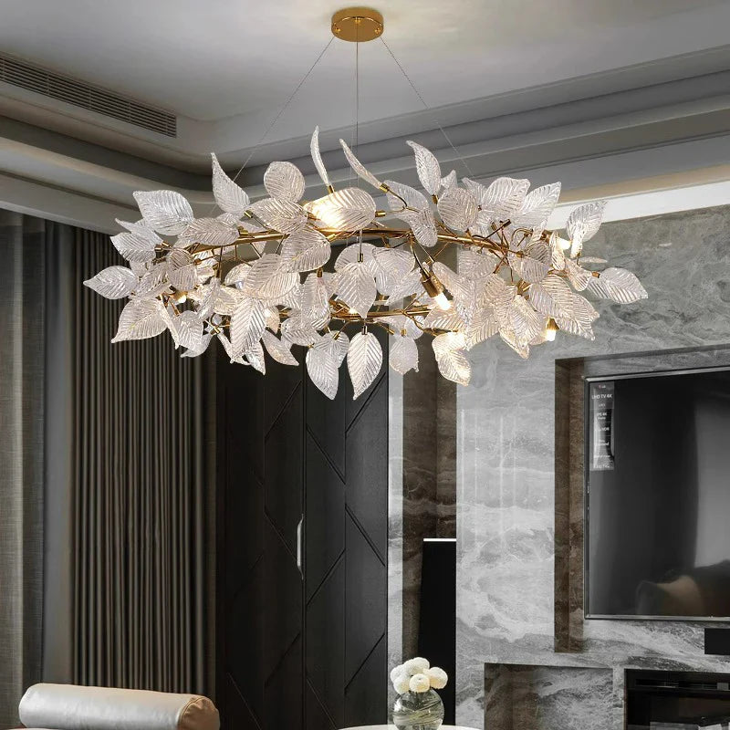 Afralia™ Modern Ceiling Chandelier for Dining Room Pendant Light Fixture