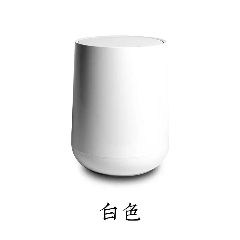 Afralia™ Kitchen Bathroom Trash Cans Garbage Classification Dustbin Waste Bin Bucket