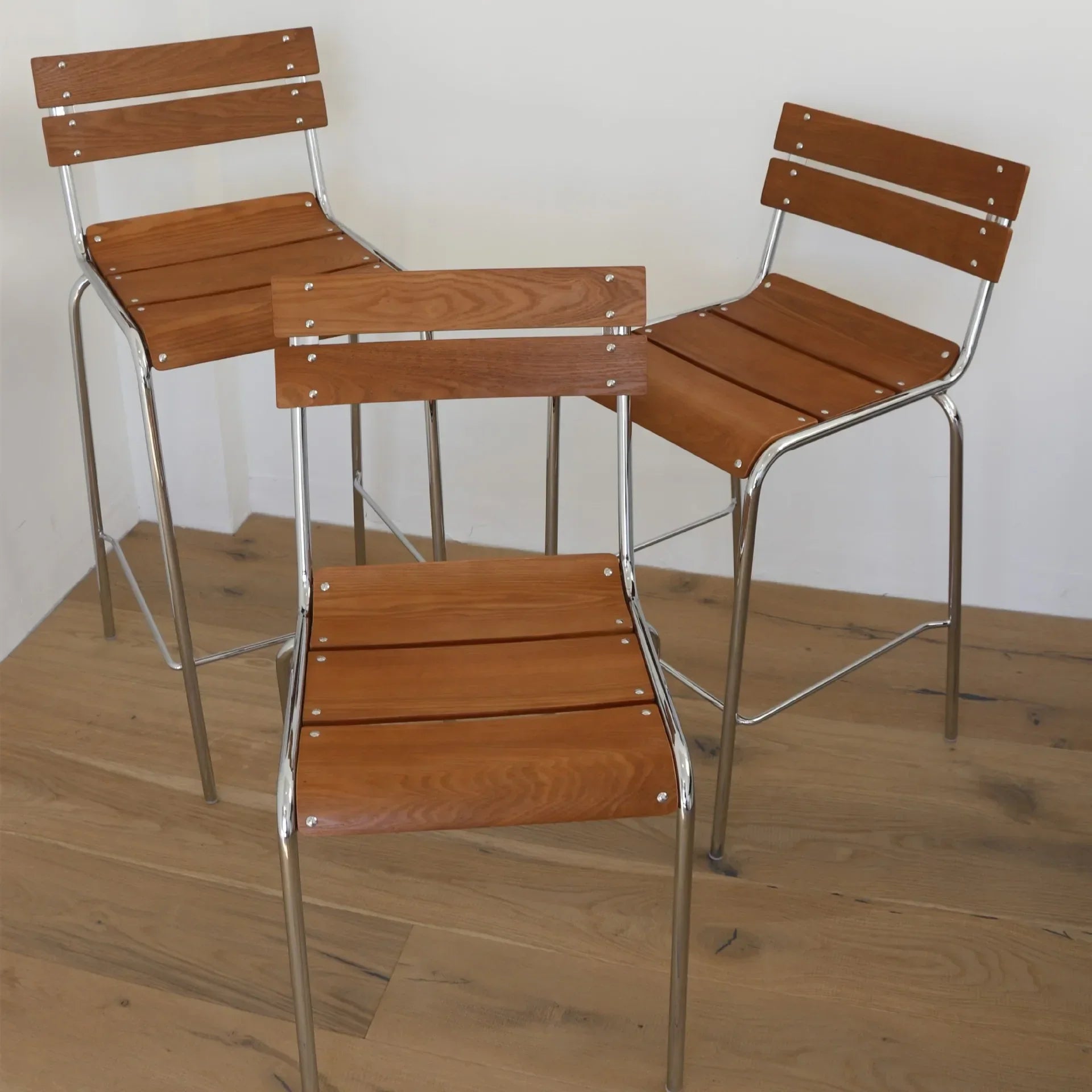 Afralia™ Modern Bar Stools Salon Restaurant Bedroom Chairs Lounge Furniture