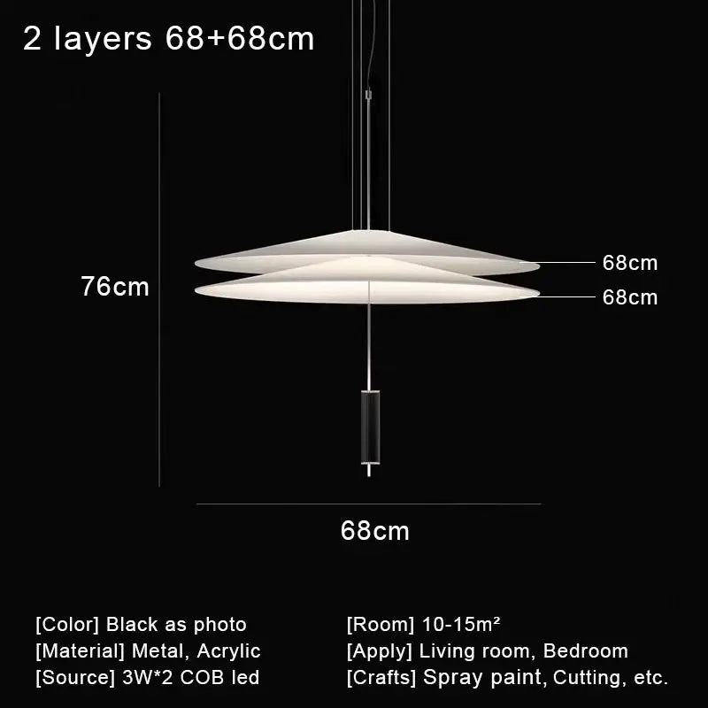 Afralia™ Nordic Style Led Pendant Light for Kitchen Dining Room Living Room Bedside Home Decor