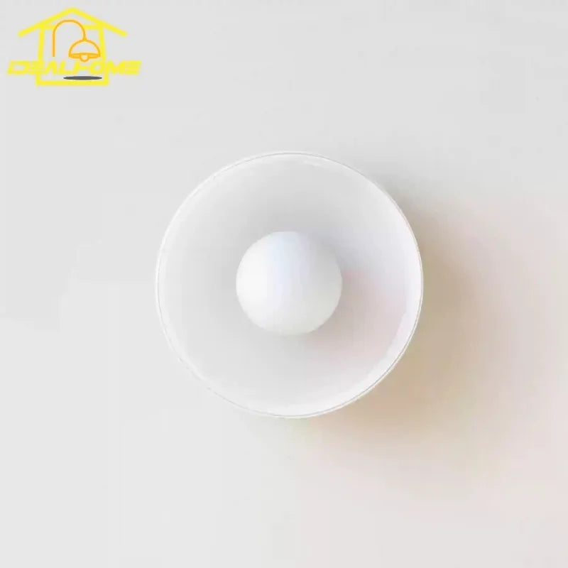 Afralia™ Medieval Stained Glass LED Wall Lamp for Bedroom & Living Room