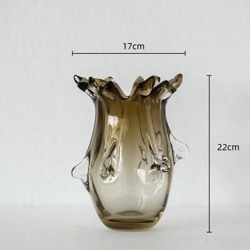 Afralia™ Ceramic Handicrafts Vase Bouquet - Home Decoration & Terrarium Accessories