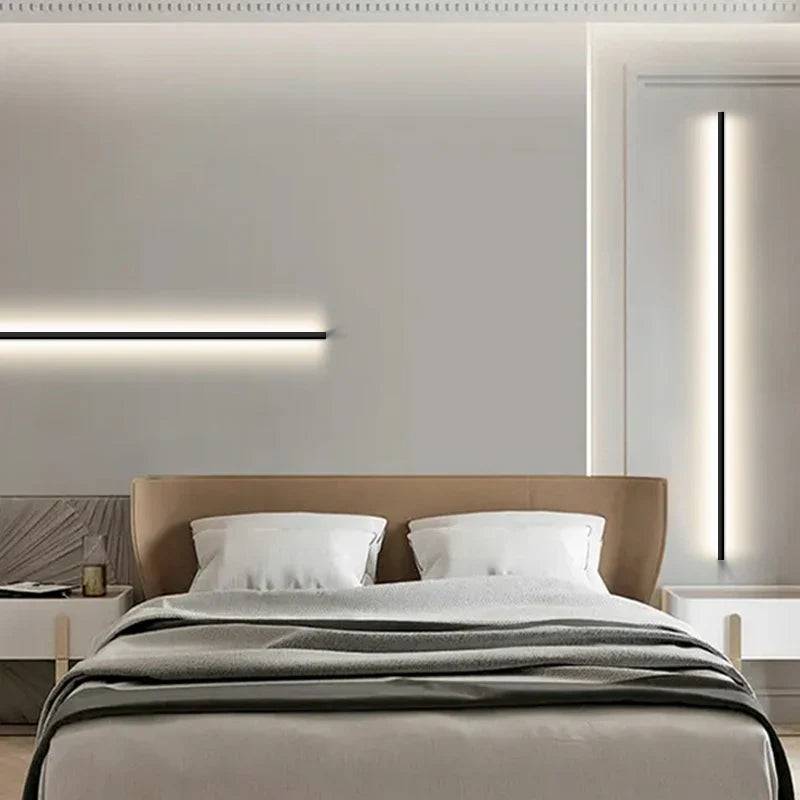 Afralia™ LED Cuboid Wall Lamp White Black Gold Sconces, Remote Control Dimming, Switch Lighting