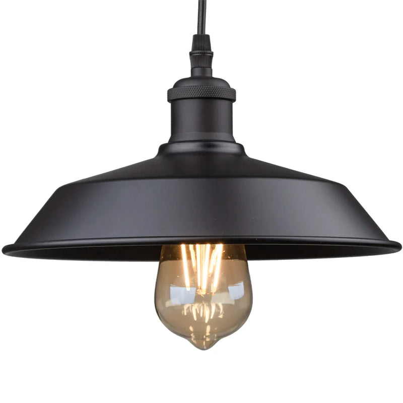 Afralia™ Black Farmhouse Pendant Light for Kitchen Island Stair Dining Hallway