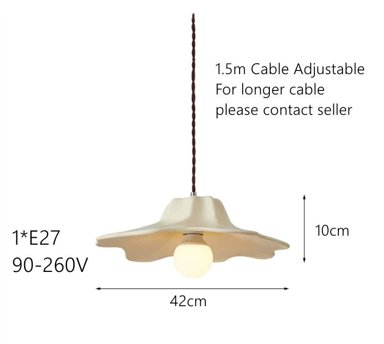 Afralia™ Wabi-sabi Style Chandelier Modern Pendant Lamp for Living Room, Dining, Bedroom