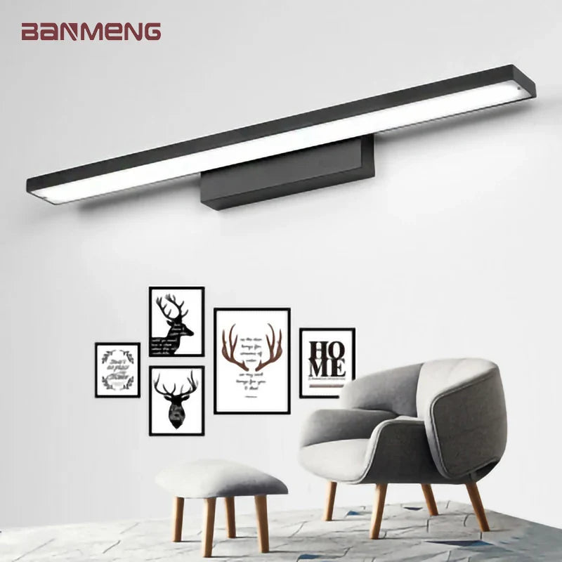 Afralia™ LED Mirror Light Wall Lamp - Modern Indoor Lighting Fixture