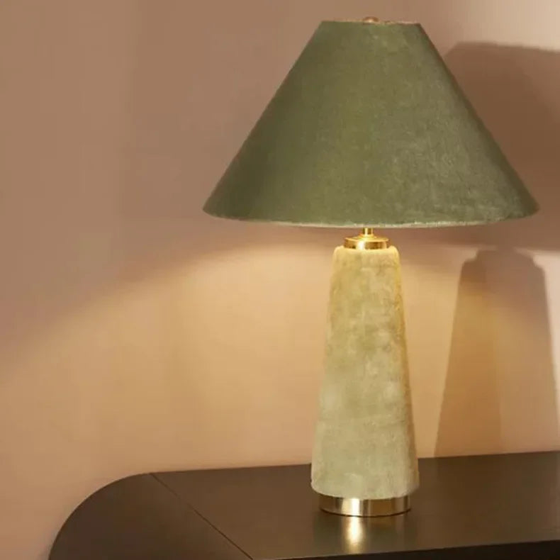 Afralia™ Cotton Velvet Floor Lamp LED E27 Modern Light Fixtures for Living Room