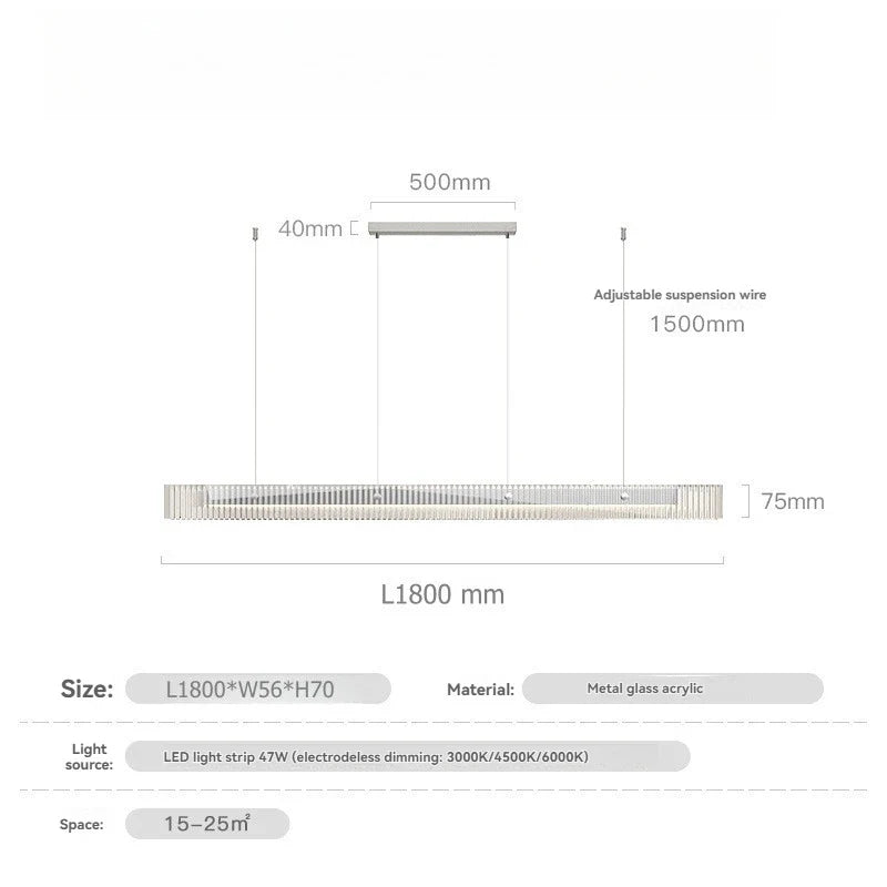 Afralia™ Gold Black Glass Pendant Light for Dining Room, LED Living Room Ceiling Decor