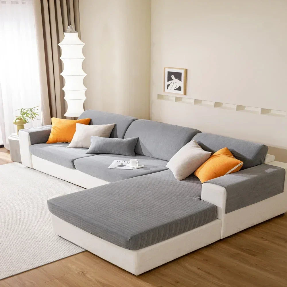 Afralia™ Chenille Sofa Cover for Single Loveseat