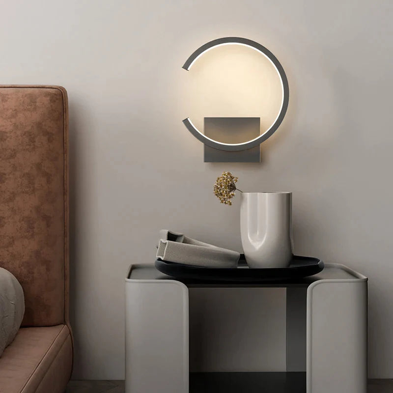 Nordic Simplicity LED Wall Lamp by Afralia™: Modern Wall Lighting for Home Decor