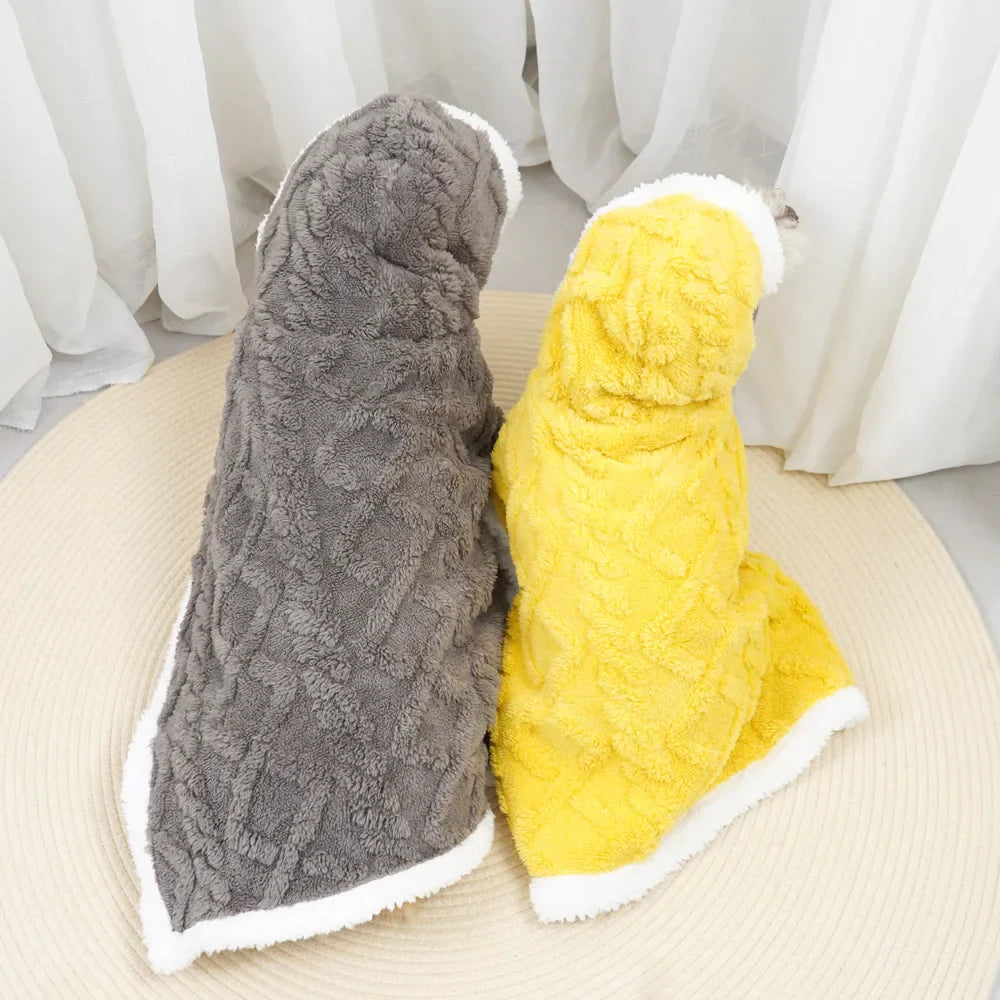 Afralia™ Cozy Velvet Pet Blanket for Autumn/Winter Comfort