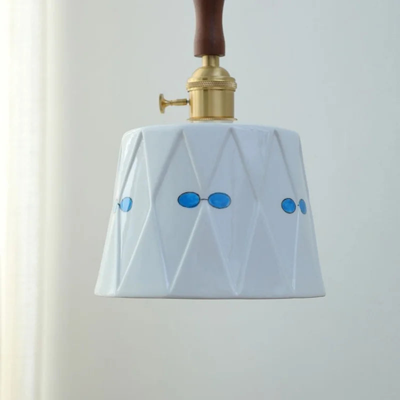 Afralia™ Ceramic LED Pendant Light with Adjustable Wire, Modern Nordic Design