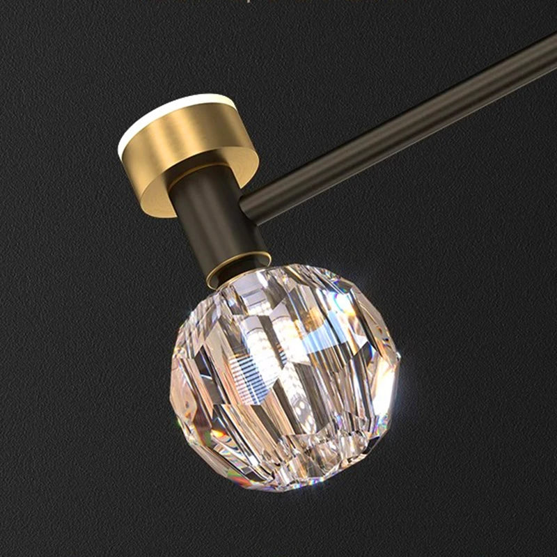 Afralia™ Crystal Chandelier Luxury Pendant Light for Living and Dining Room
