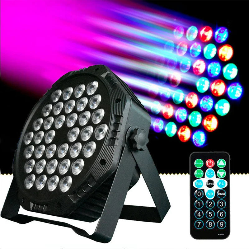 Afralia™ RGB Neon LED Spot Light for Indoor Party Wedding Decoration