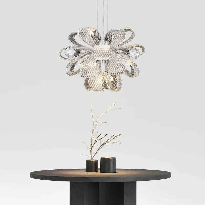 Afralia™ Luxury Glass Pendant Chandelier - Modern Minimalist Living Room Lighting Fixtures