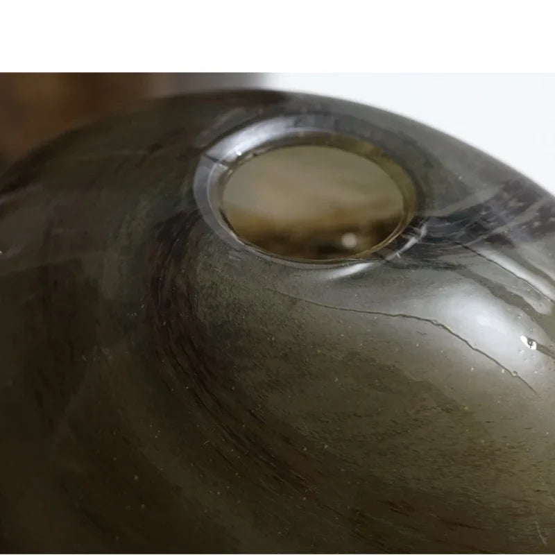 Afralia™ Marbled Glass Vase - Geometric Terrarium Floral Arrangement Decor