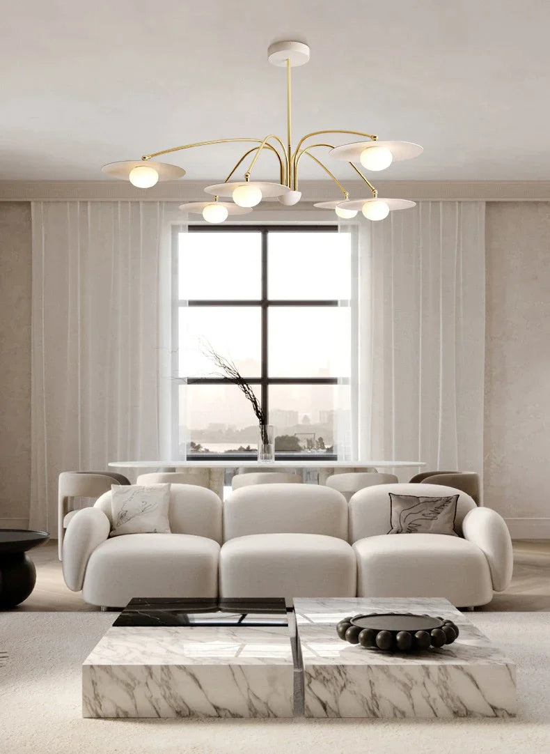 Afralia™ Nordic Luxury Chandelier Light for Living Room, Bedroom & Dining Room