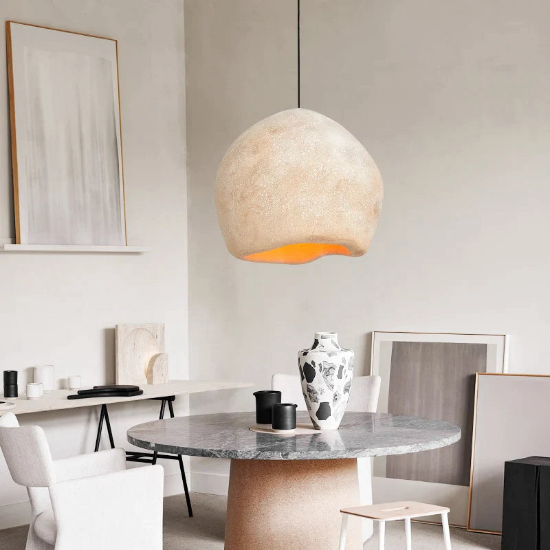 Afralia™ Wabi Sabi Handmade Pendant Lamp | Nordic Designer 2022 Chandelier