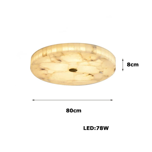 Afralia™ Spanish Marble Ceiling Light for Luxe Living Room Décor.