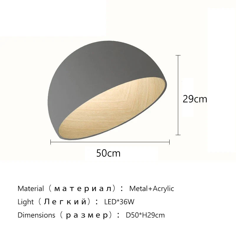 Afralia™ Cream Wind LED Ceiling Chandelier for Minimalist Living Spaces